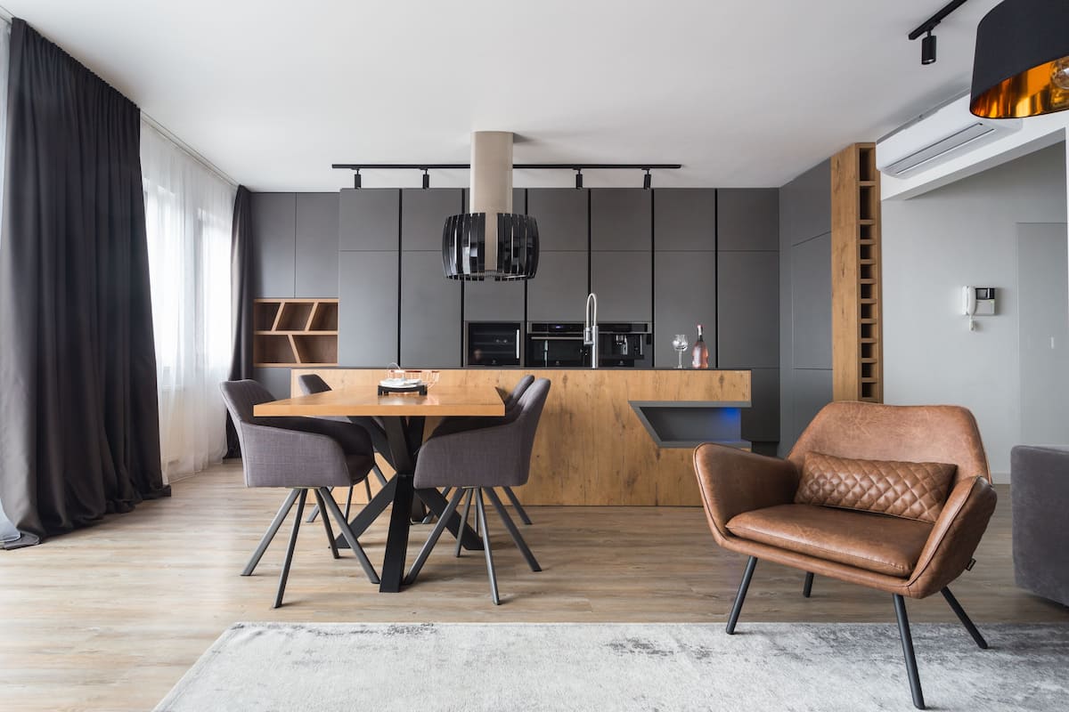 Exclusive Apartment (Kaszmir) | Premium bedding, memory-foam beds, desk, laptop workspace
