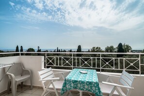 Studio, vue jardin | Balcon