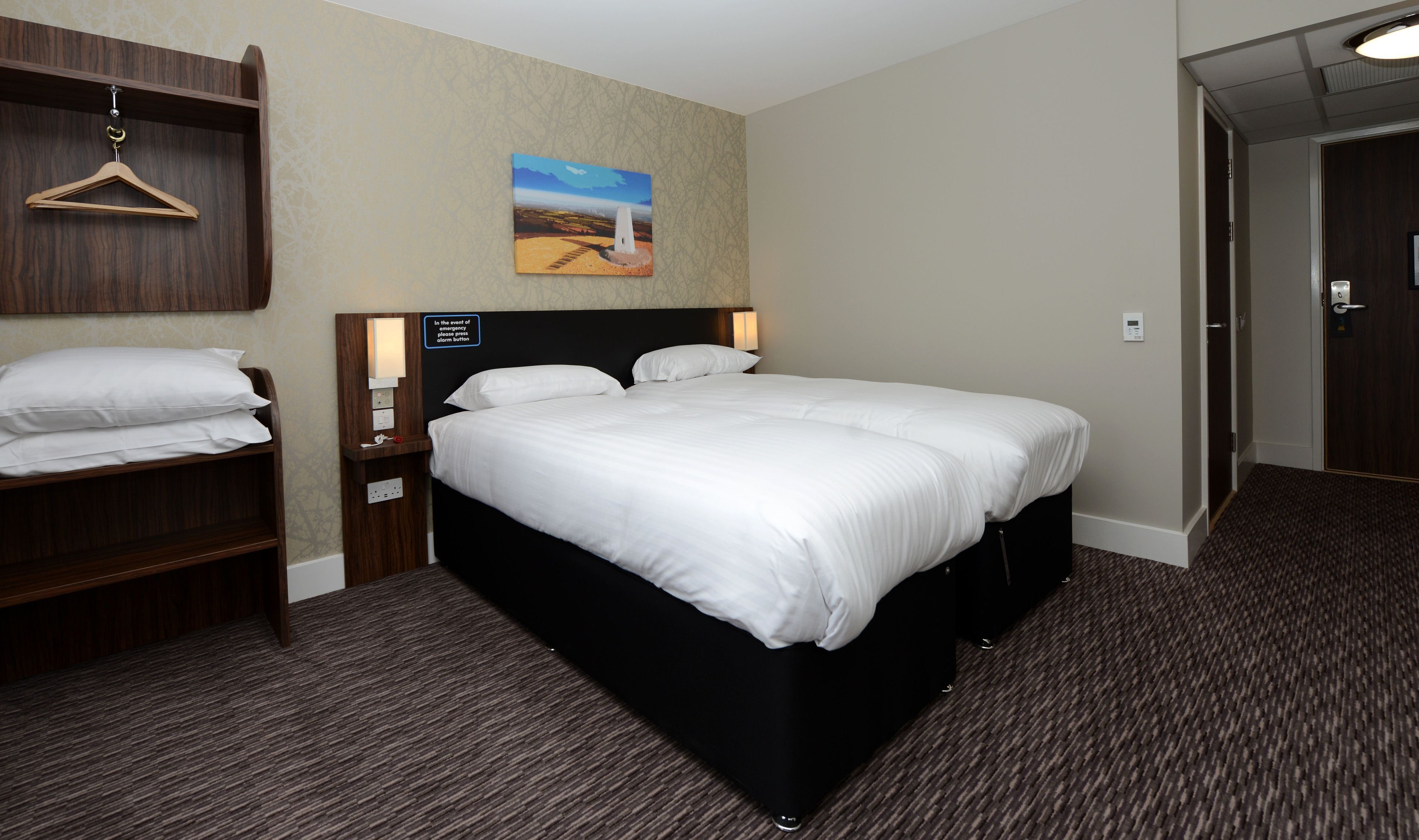 Desk, iron/ironing board, free WiFi, bed sheets