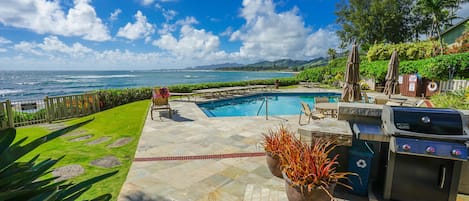 حمّام سباحة مُدفَّأ