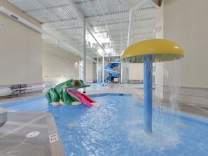 Piscine intérieure, piscine chauffée
