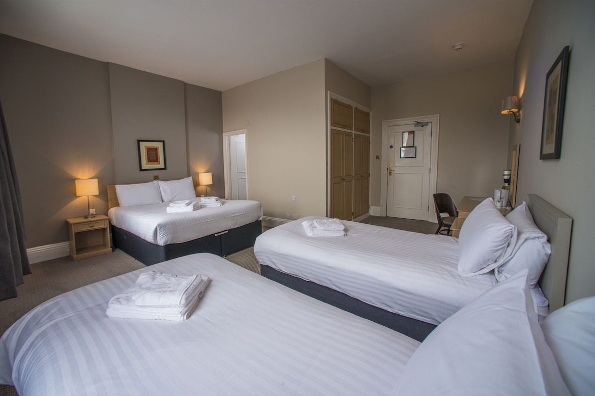 Desk, iron/ironing board (on request), free WiFi, bed sheets