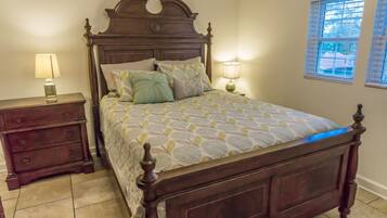 2 slaapkamers, een kluis op de kamer, een strijkplank/strijkijzer