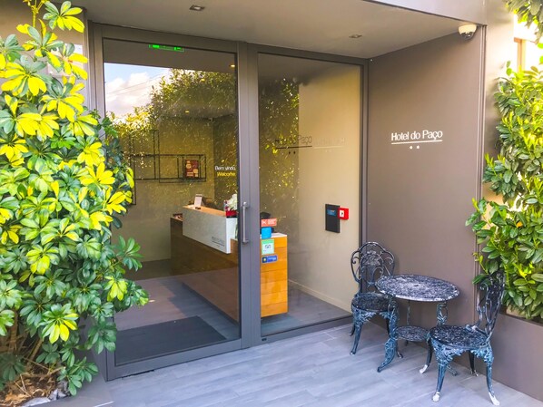 Entrada de la propiedad