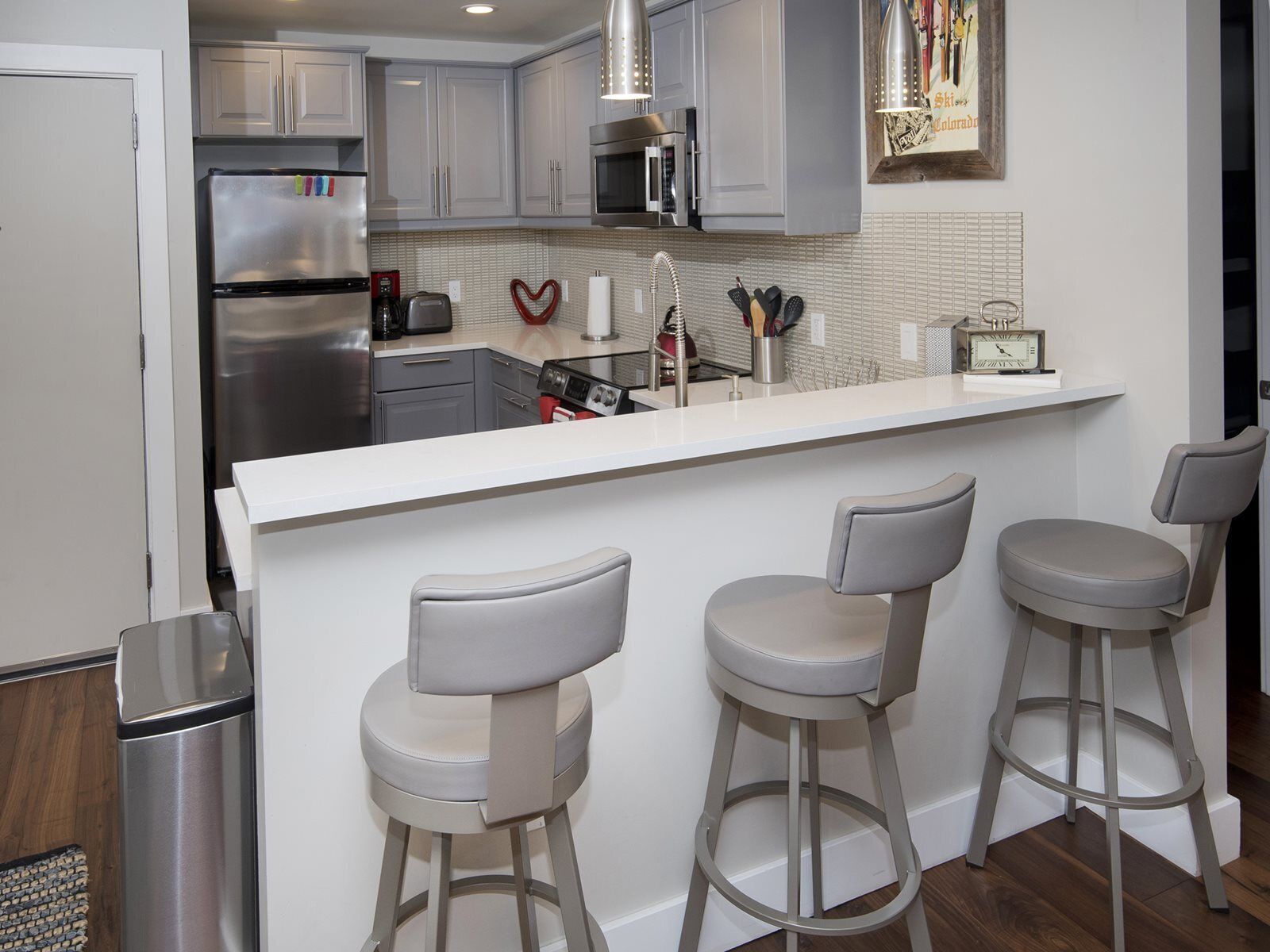 House | Private kitchen | Coffee/tea maker, toaster, highchair, cookware/dishes/utensils