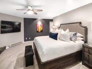 Casa | 5 habitaciones, tabla de planchar con plancha y wifi gratis 