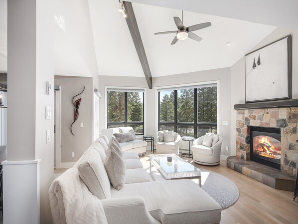 Ferienhaus | Wohnzimmer | Flachbildfernseher