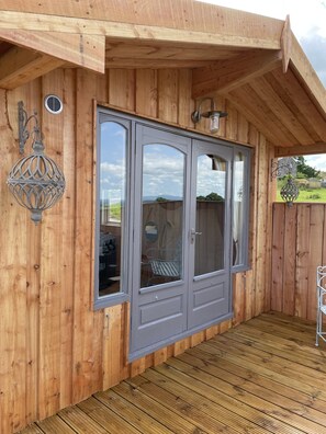 Cottage, 1 King Bed | Exterior - Cosy Lodge With Private Hot Tub in Tottergill Farm (Brampton)