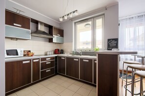 Comfort-Apartment, barrierefrei | Eigene Kochnische