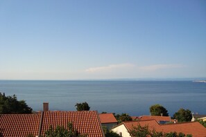 Blick von der Unterkunft