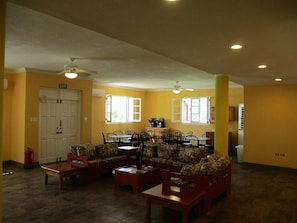 Lobby sitting area