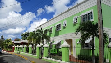 Façade de l’hébergement