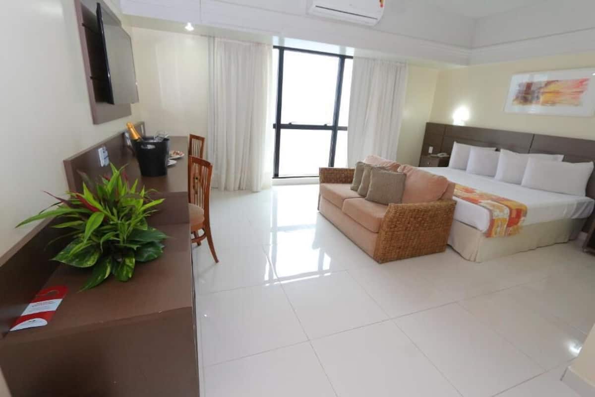 Minibar, desk, blackout curtains, soundproofing