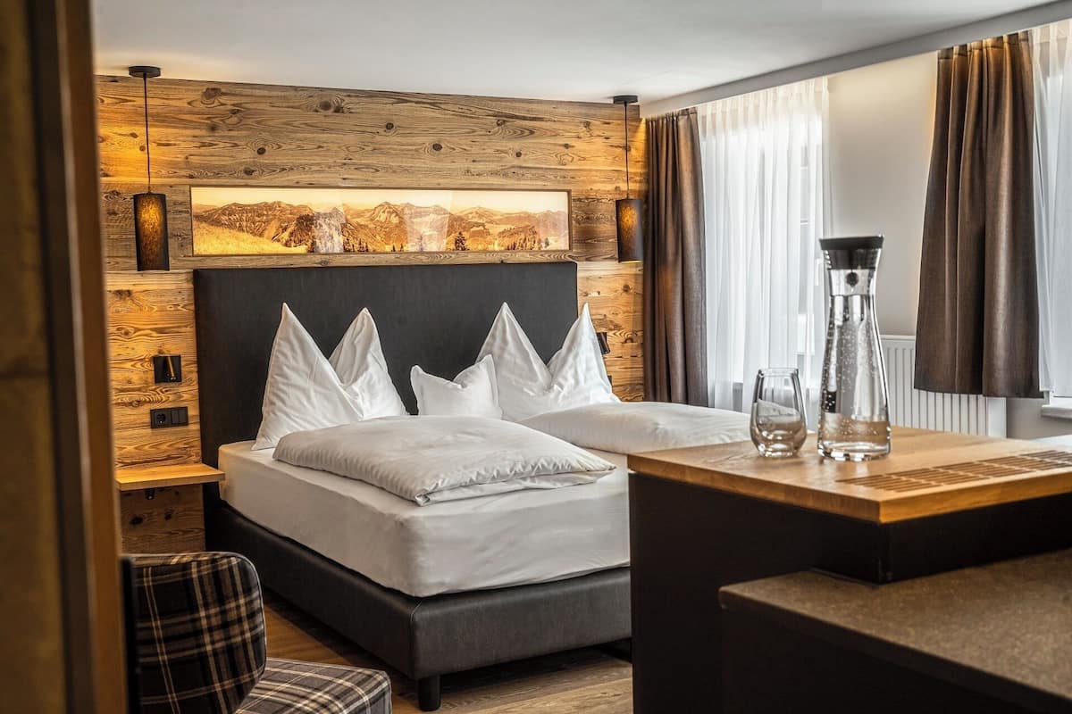 In-room safe, blackout drapes, WiFi (free), bed sheets