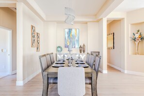 Dining - Beautifully decorated everything is new!  Spacious single story home.  (Las Vegas)