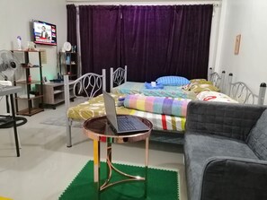 1 室のベッドルーム、アイロン / アイロン台、WiFi