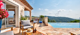 Secured Private Domain, Amazing  Cannes Bay View, Close to Beach,Tennis Court,CA