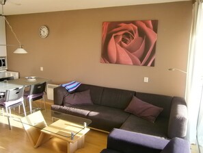 TV, DVD player, stereo - Nice apartment in Callantsoog 400m to the sea, south-facing balcony, elevator, sauna, WiFi (Callantsoog)