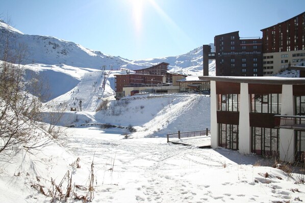 Exterior - Apartment with balcony at the foot of the slopes - Arc 2000 (Bourg-Saint-Maurice)