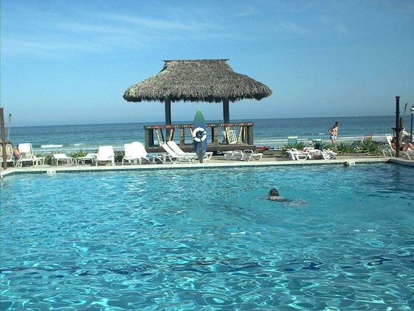 Piscina coperta, una piscina riscaldata