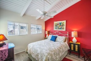 1 多间卧室、熨斗/熨衣板、免费 WiFi、床单