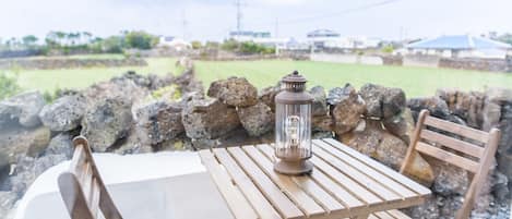 Familiekamer | Terras