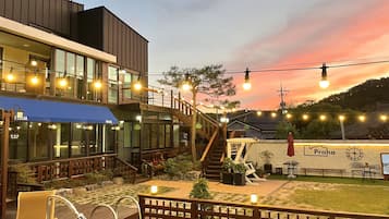 Seasonal outdoor pool