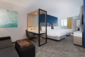 Desk, iron/ironing board, free cots/infant beds, free WiFi - SpringHill Suites by Marriott Ocala (Ocala)