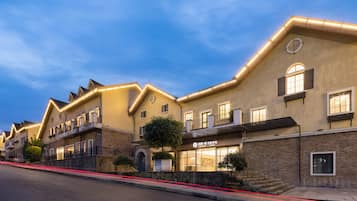 Front of property – evening/night