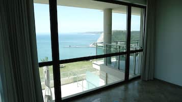 Comfort-Apartment, 2 Schlafzimmer, Balkon, Meerblick | Ausblick vom Zimmer