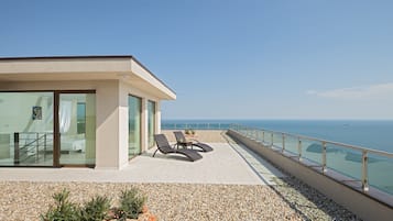 Luxury Penthouse, Balcony, Sea View | Terrace/patio