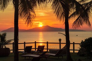 Vista des de l'allotjament