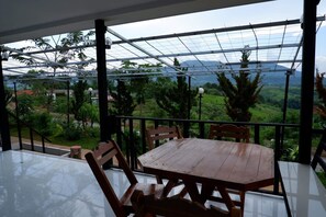 Habitación familiar | Terraza o patio