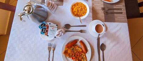 Petit déjeuner buffet compris tous les jours