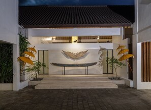 Front of property - Abaca Villas (Seminyak)