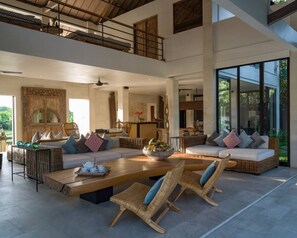 Living area - Abaca Villas (Seminyak)