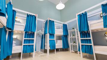 Basic Shared Dormitory, Mixed Dorm (Bed in 10-Bed Dormitory) | In-room safe, soundproofing, iron/ironing board, free WiFi