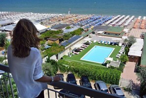 华丽双人房或双床房, 海景 | 客房景观