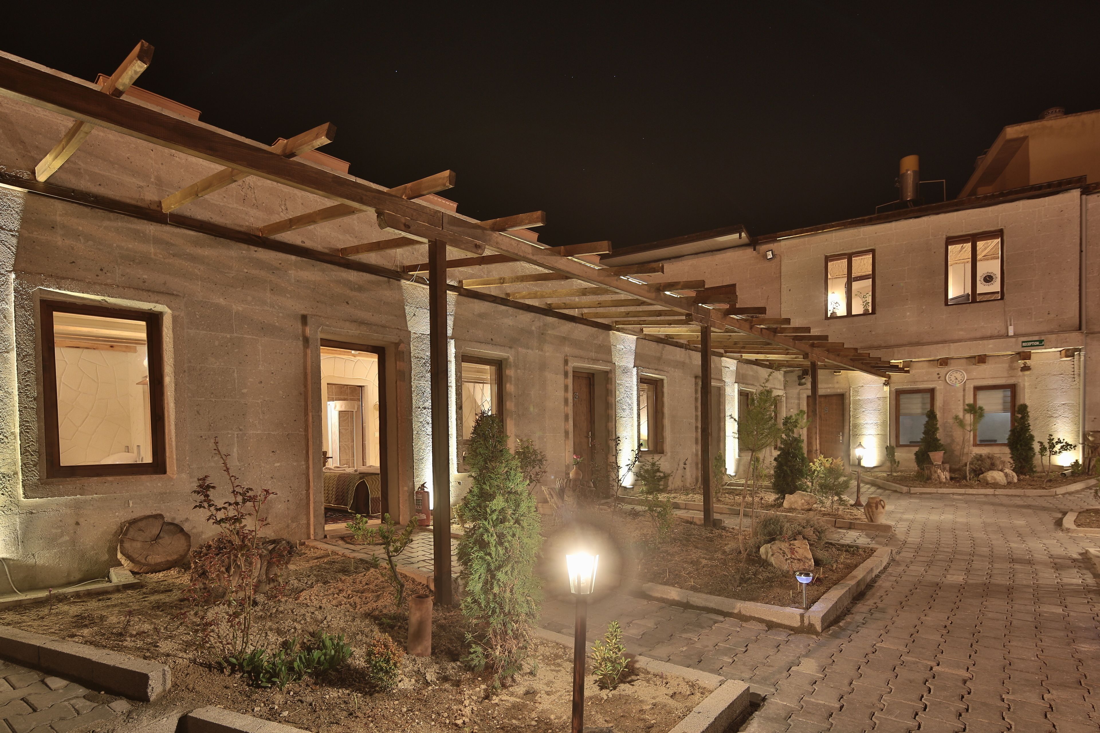 Front of property - evening/night