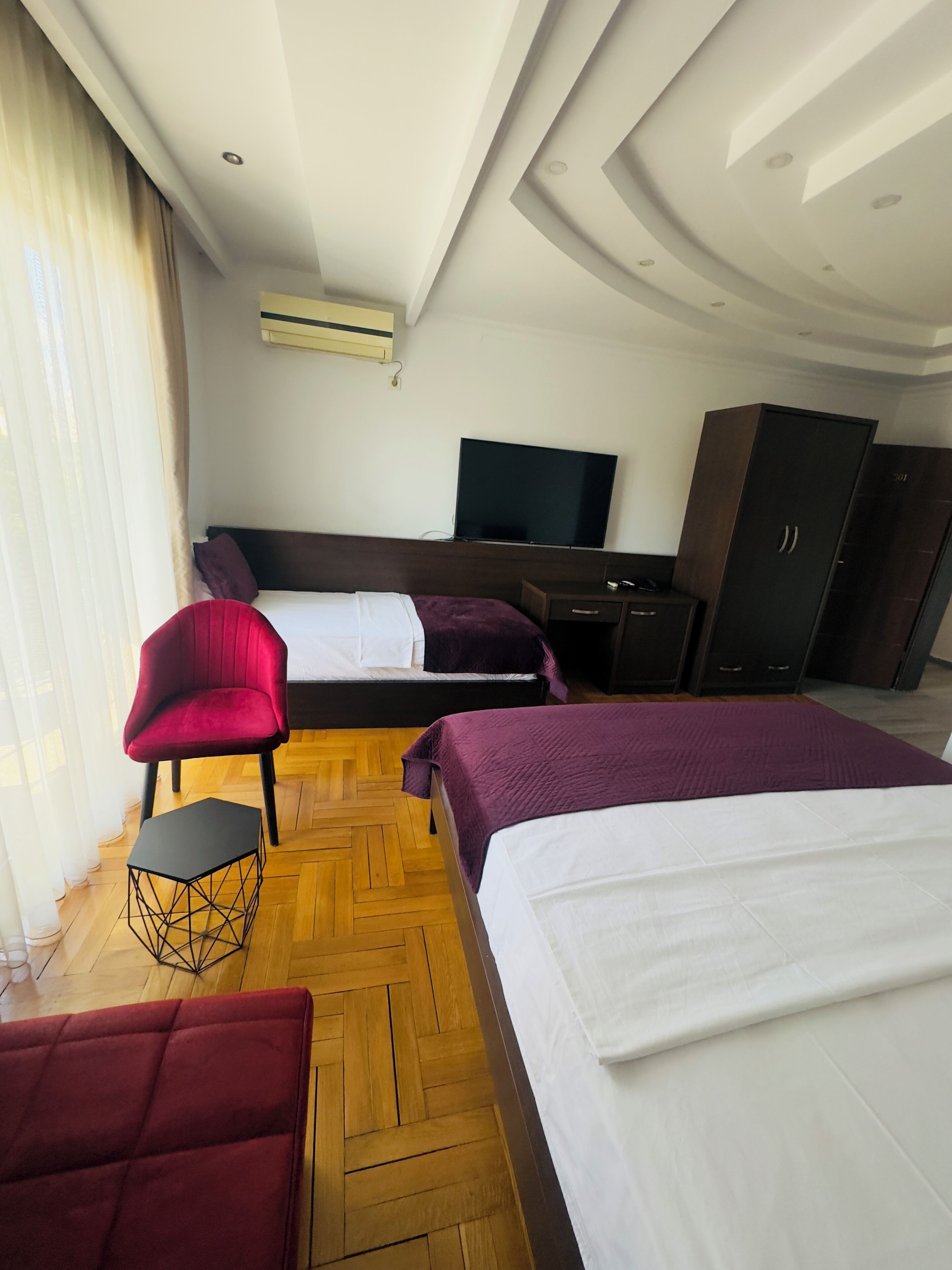 family quadruple room | minibar, desk, laptop workspace, soundproofing