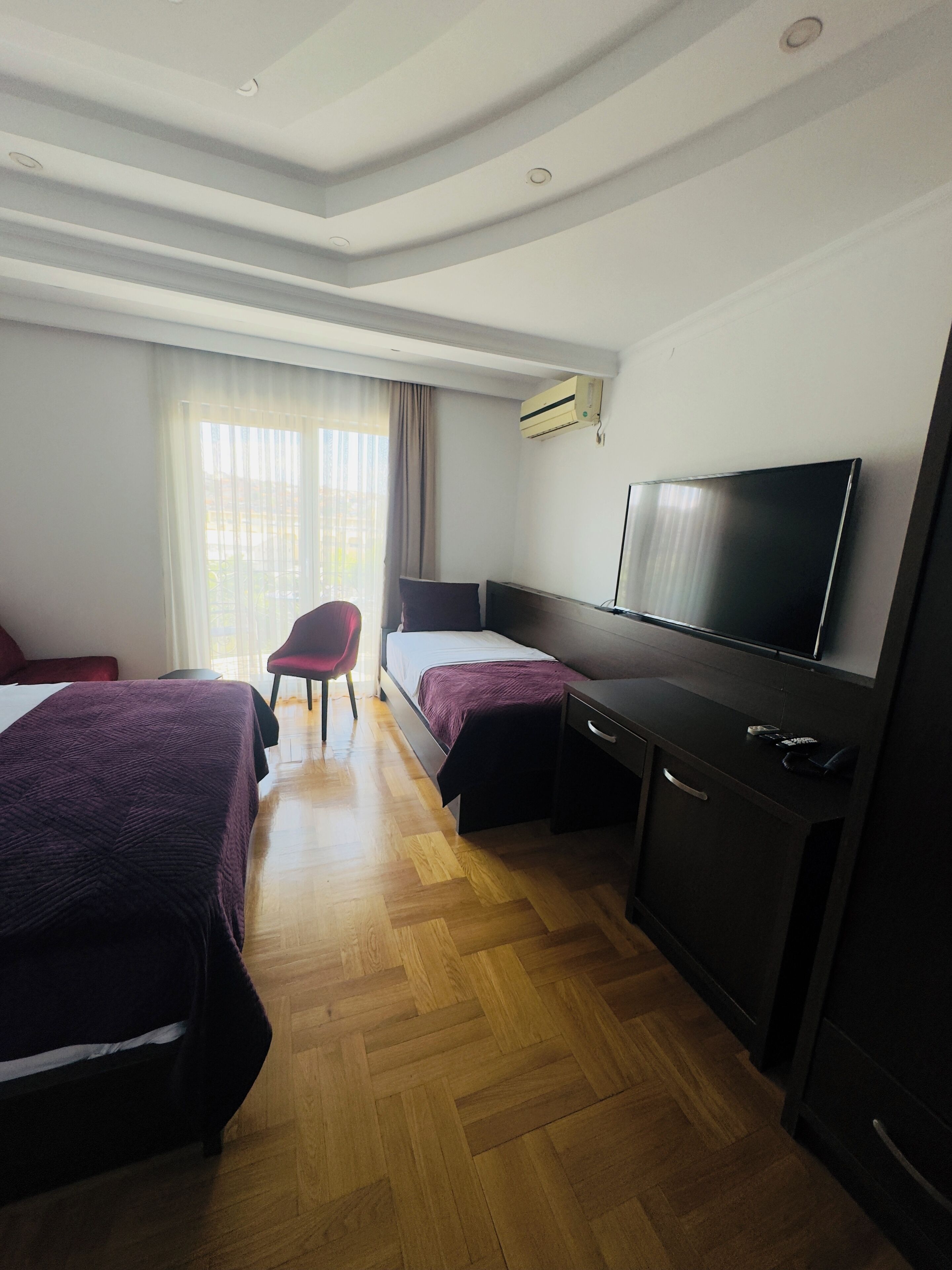 family quadruple room | minibar, desk, laptop workspace, soundproofing