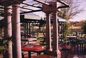 Breakfast, lunch, dinner served; local and international cuisine 