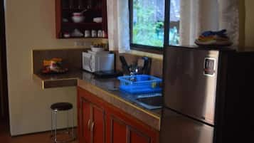 Villa with Private Pool | Living room | 42-inch LED TV with cable channels, TV