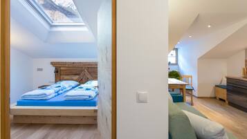 1 chambre, fer et planche Ă repasser, Wi-Fi gratuit, draps fournis