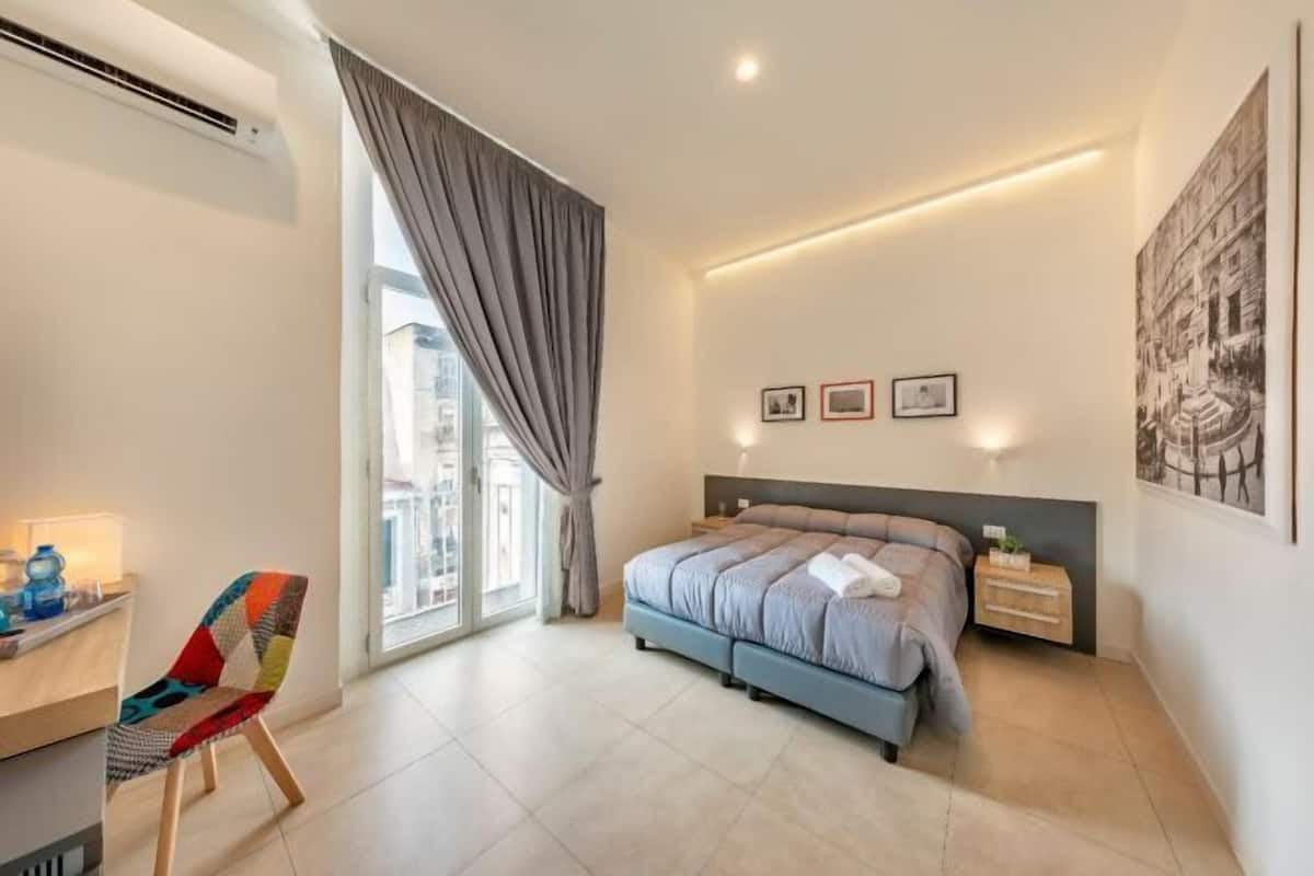 Premium bedding, down comforters, memory foam beds, minibar