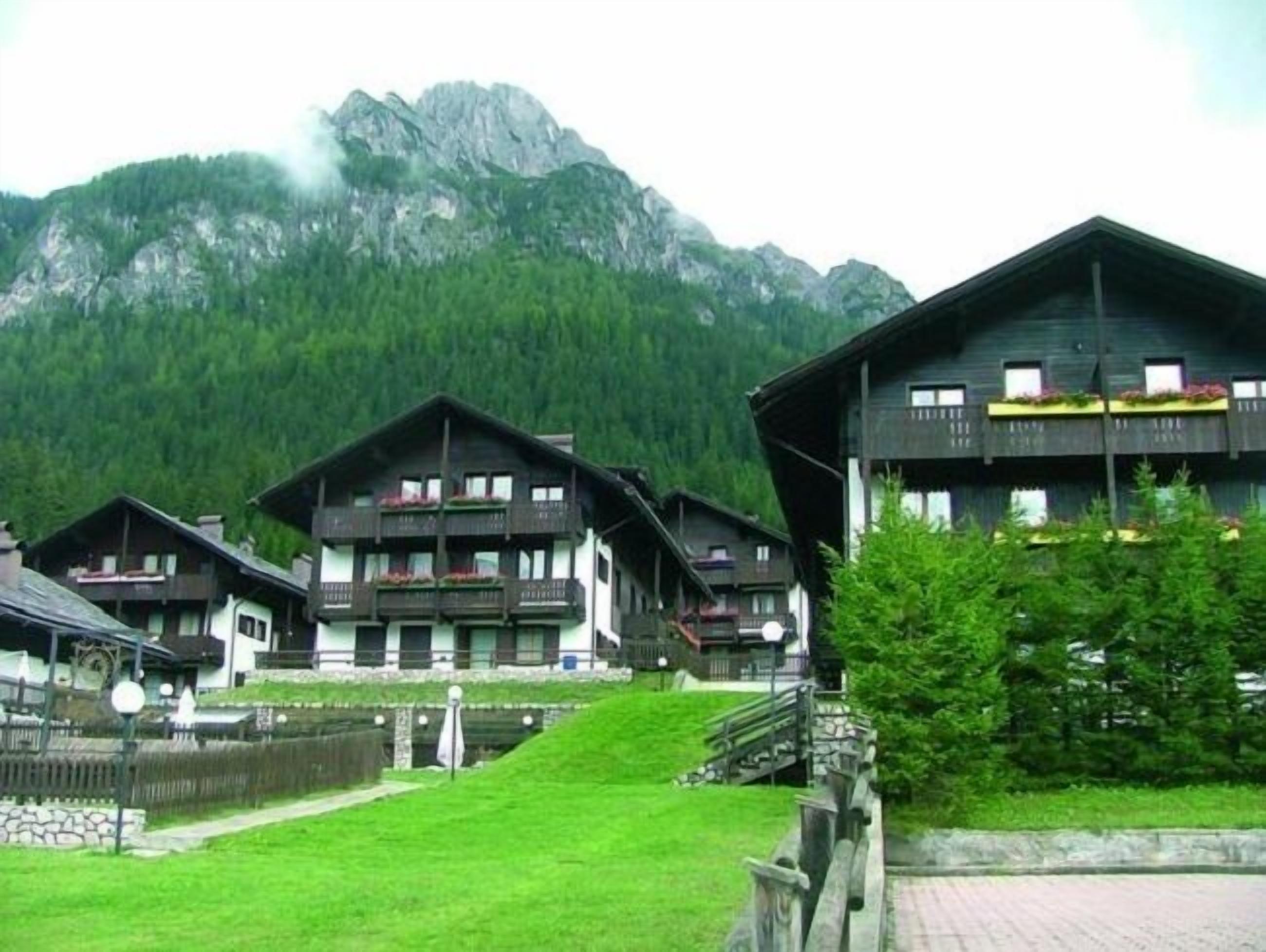 Majoituspaikan julkisivu