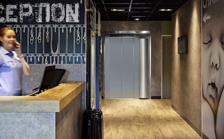 Reception. ibis budget Aguascalientes Norte