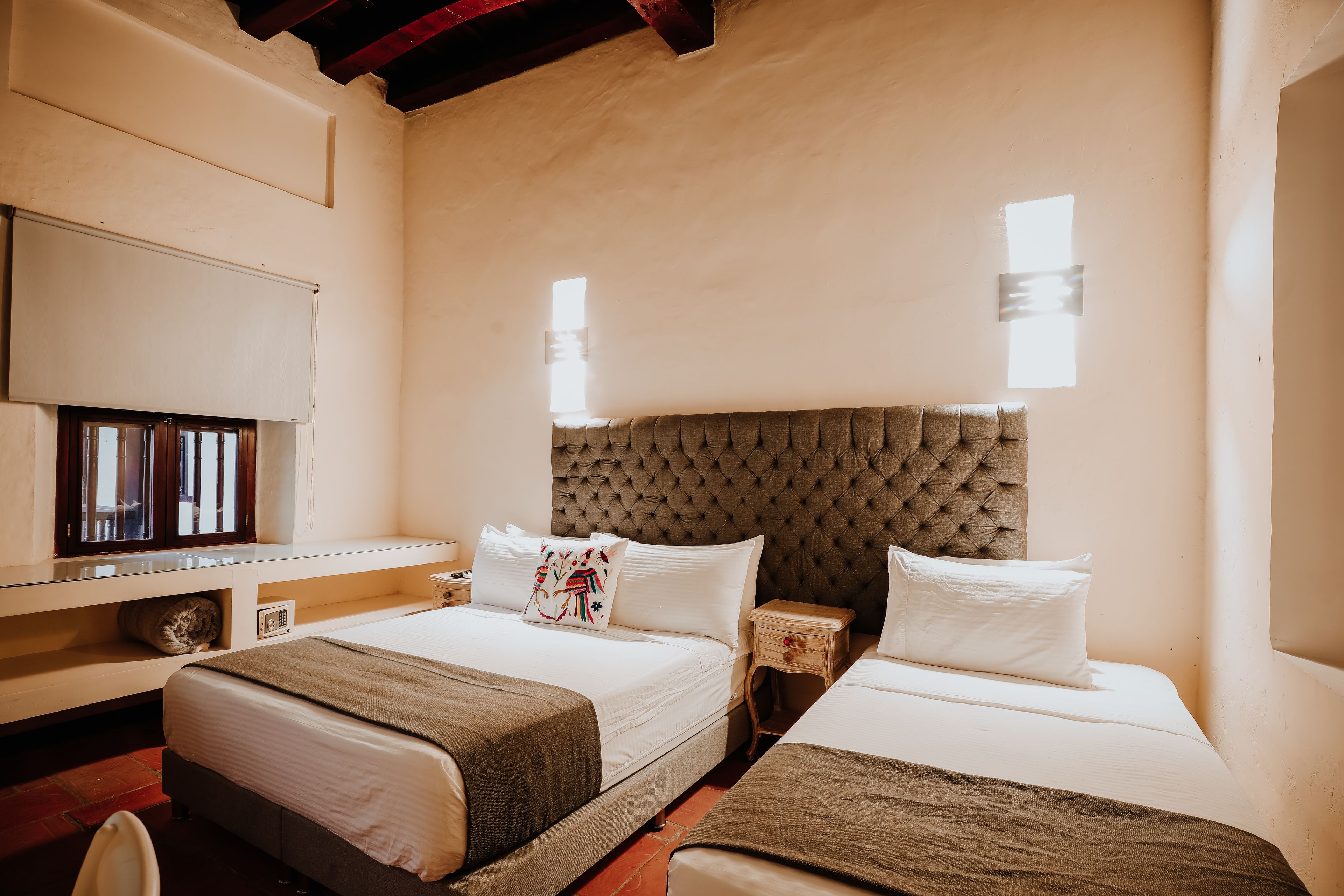 superior double room, multiple beds, non smoking | premium bedding, pillow-top beds, in-room safe, individually decorated