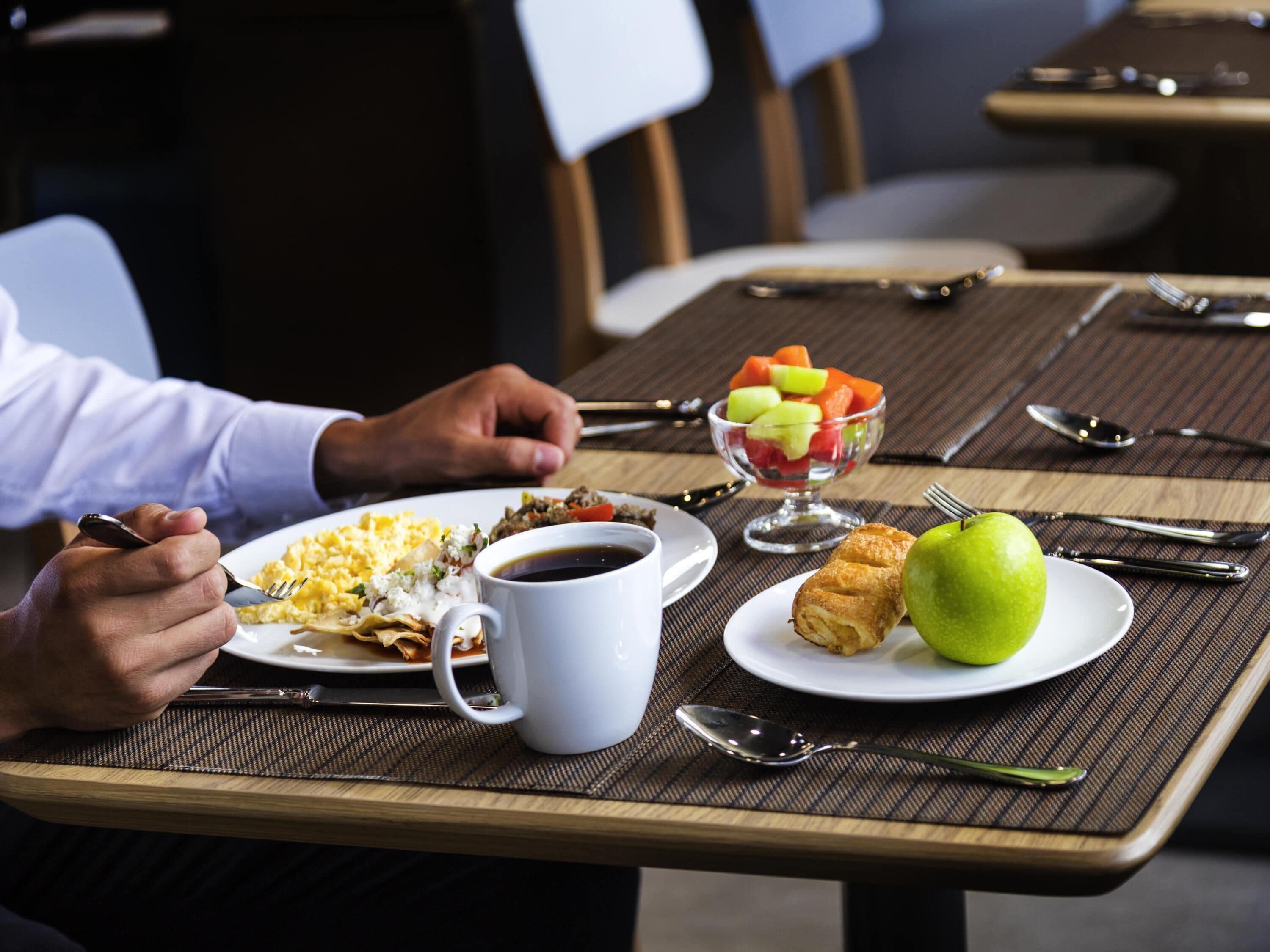 Dagelijks ontbijtbuffet (MXN 179 per persoon)