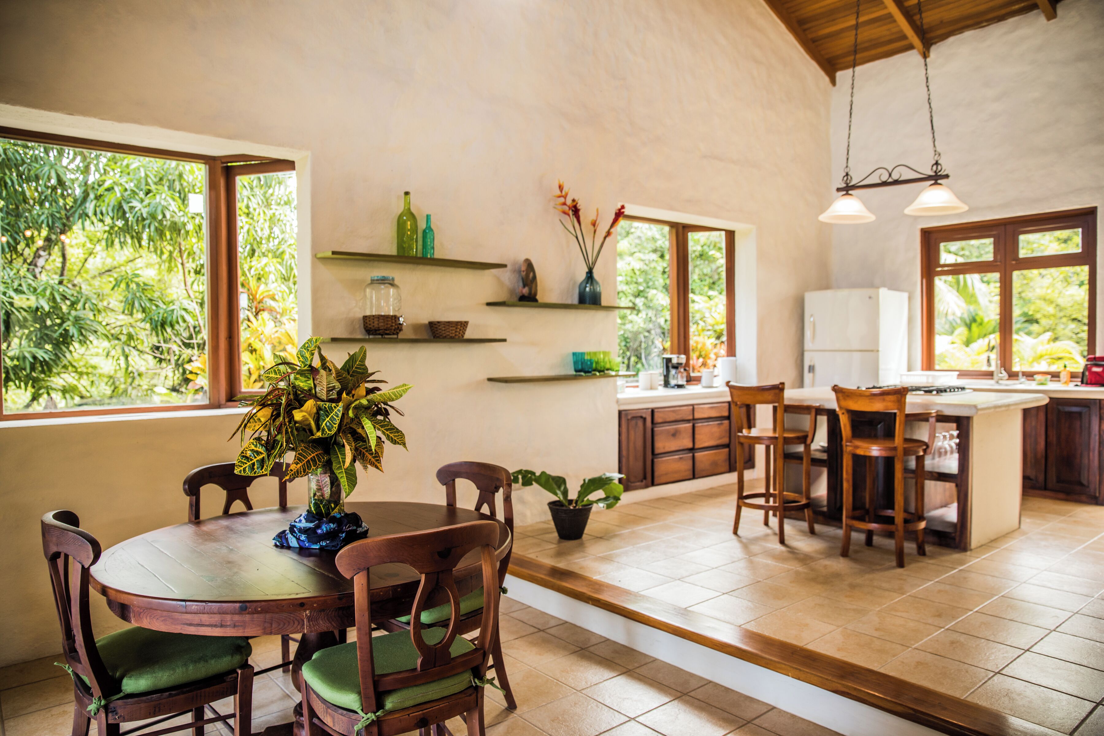 Family House, Multiple Beds, Non Smoking, Partial Sea View | Private kitchen